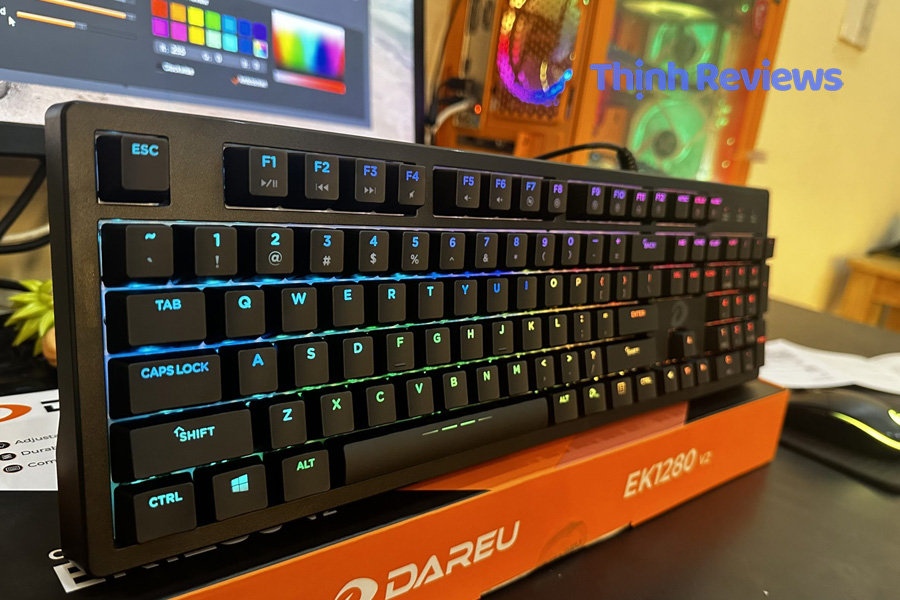 Bàn phím cơ DareU EK1280 V2 RGB