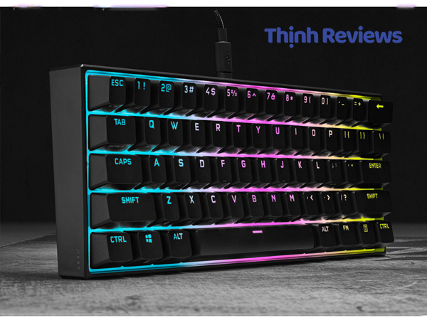 Bàn phím cơ Corsair K65 PRO MINI RGB 65%